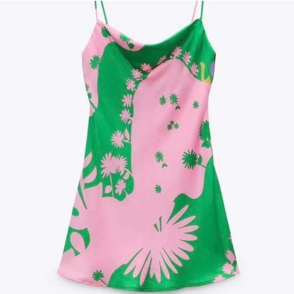 Zara Dresses & Skirts - Zara satin slip dress